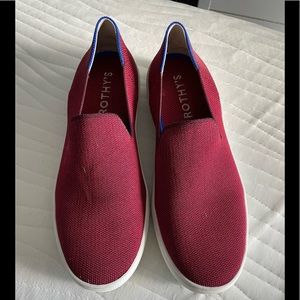 Rothy’s sneaker. Size 9. Red